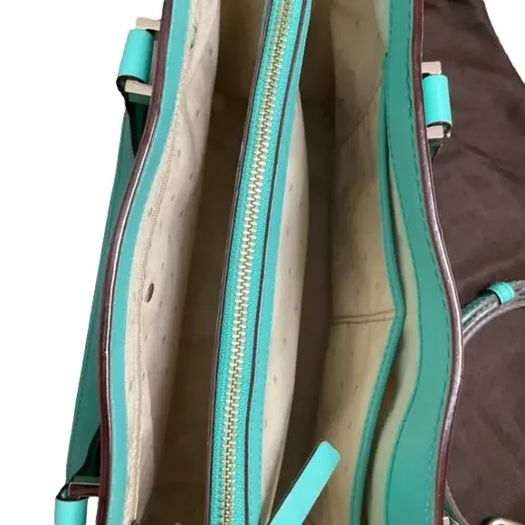 Kate Spade Aqua Blue Tote Bag - Picture 8 of 16